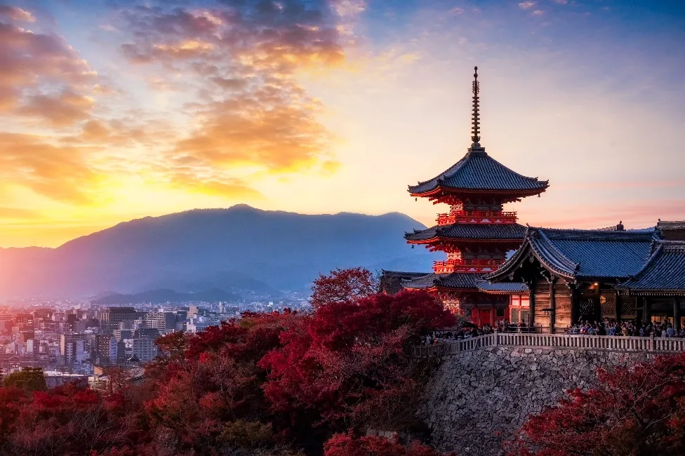 京都にある寺の画像